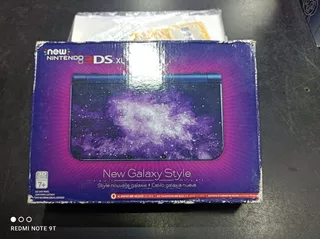 Nintendo New 3ds Xl Galaxy Style Color Violeta Y Azul