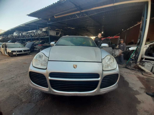 Sucata Porsche Cayenne Turbo 2003/2004 Gasolina Prata