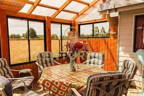 Casa En Parcela, Nueva Braunau, 3 Dormitorios, 2 Baños
