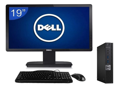 Cpu + Monitor Dell Optiplex Intel Core I3 4gb 500gb Promoção