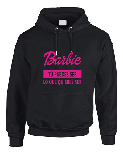 Buzo Con Capota Diseño Barby Ken Hoodie Unisex