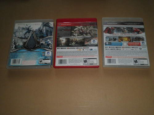 Assassins Creed 1,2 Y 3 Ps3 (Usado)
