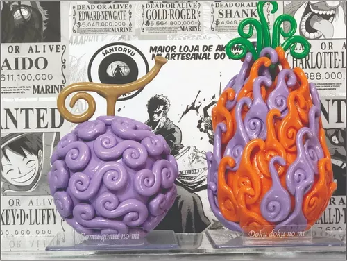 One Piece - Kit 4 Akumas no Mi ( Yami Doru Hie Magu)