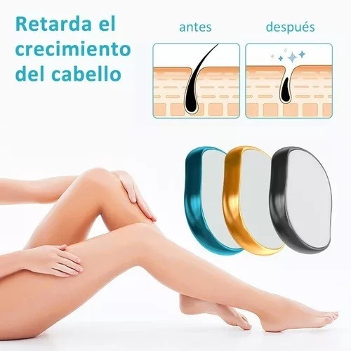 Depilador De Cristal Removedor Pelo Dupilador Facial 3pieza