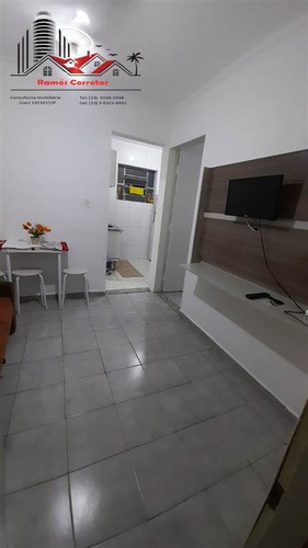 Imagem 7 de 13 de Apartamento À Venda Com 1 Dormitório No Campo De Aviação Em Praia Grande Sp - Rrc175