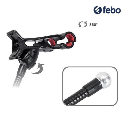Soporte Celular Flexible Regulable Mesa Escritorio Febo