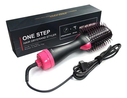 Cepillo Secador De Aire One Step Negro