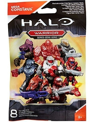 De Halo Mega Construx Micro Figuras De Acción De La Serie Gu