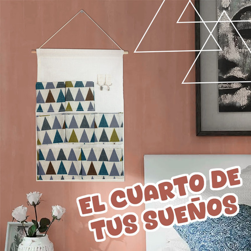 Organizador Colgante Impermeable Accesorio Multiusos Chico