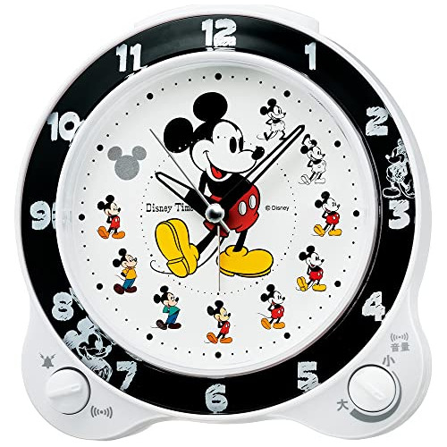 Clock Character Despertador Mickey Mouse Marco De Plás...