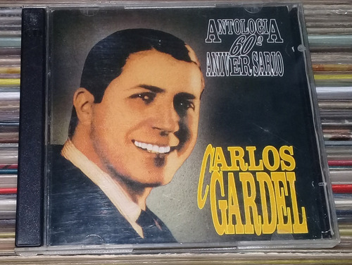 Carlos Gardel Antologia 60° Aniversario Cd Doble Promo Kk 