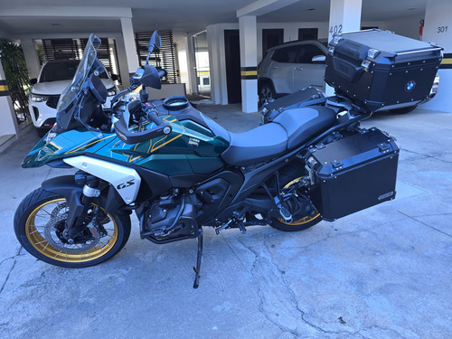 Com Protetor De Motor Givi Instalado, Baús Laterais Nunca U