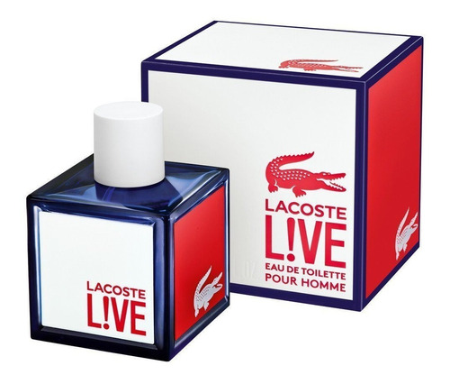 Perfume Lacoste Live 100ml Caballero Original 
