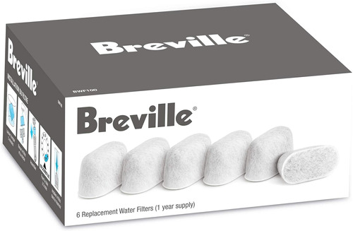 Breville Replacement Water Filters, 6-pack