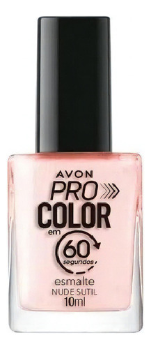 Avon Esmalte Pro Color Seca Rápido Em 60 Segundos - 10g