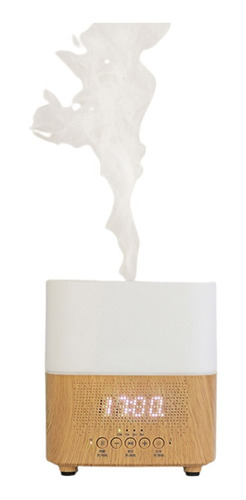 Imagen 2 de 5 de Difusor De Aromas Ultrasónico Cornetas Reloj Humidificador