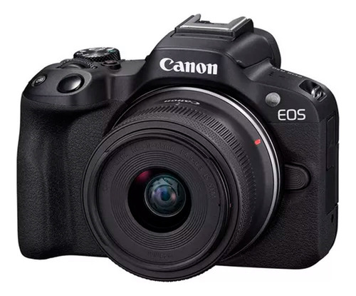 Camara Canon Eos Rebel R50 18-55 Stm Kit Fotografía Digital Color Negro