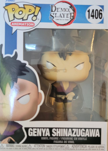 Funko Pop! Animation Demon Slayer #1406: Genya Shinazugawa (Usado)