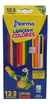 Comprar Lápices De Colores Norma 12+3 Colores 14 Lápices Full