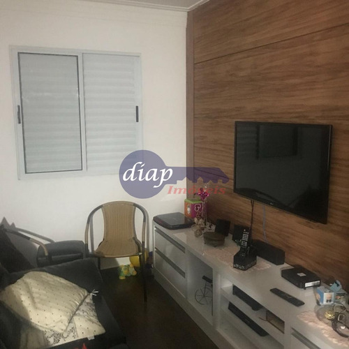 Lindo Apartamento Com 3 Dormitórios, Sendo 1 Suíte, Sala Cozinha E Uma Vaga De Garagem. Todos Os Cômodos Com Moveis Planejados, Piso Todo Em Porcelana - Ap00199 - 69338634