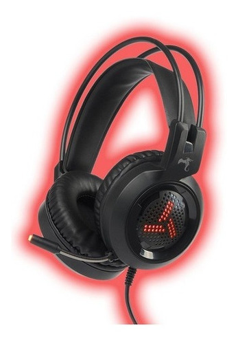 Auricular Gaming Con Micrófono Kolke Kga-246 Negro/rojo