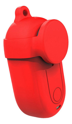 Funda Protectora De Lente De Cámara Deportiva Funda De Rojo