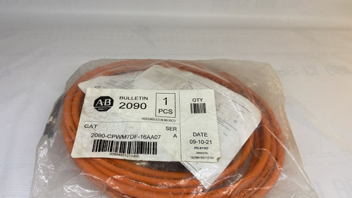 Cable Allen Bradley 2090-cpwm7df-16aa07 Nuevo (Usado)