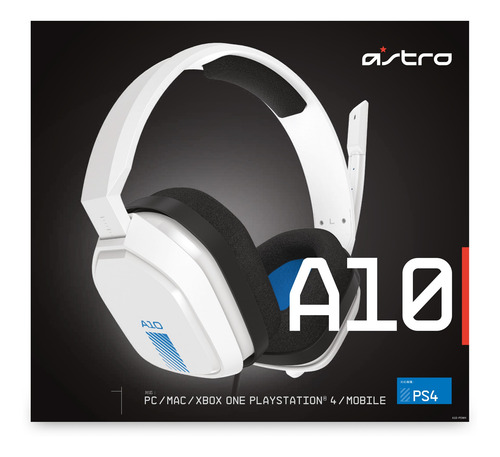 Audifono Gamer Astro A10 Blanco