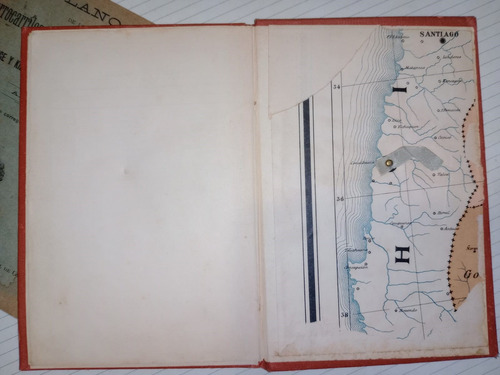 Plano Mapa Ferrocarriles República Argentina 1906