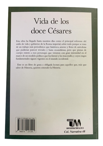Vida De Los Doce Césares. Suetonio