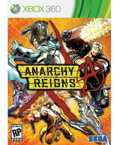 Anarchy Reigns Xbox 360 Jogo Original Lacrado Mídia Física