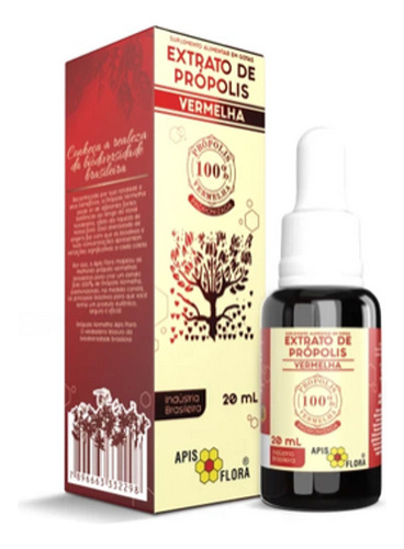 Extrato De Própolis Vermelha 20ml Apis Flora
