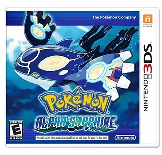Pokémon Alpha Sapphire Standard Edition Nintendo 3ds Físico