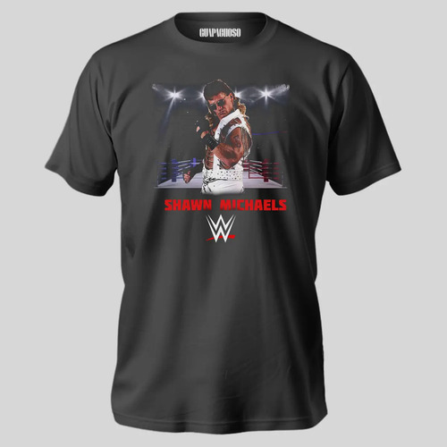 Playera Shawn Michaels Wwe Estampado