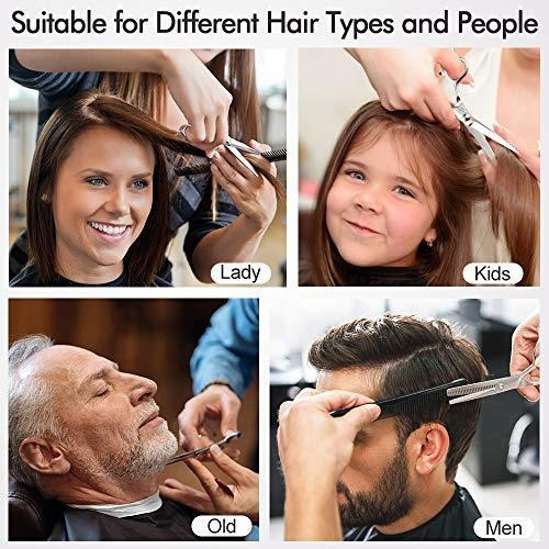 Tijeras De Corte De Pelo Profesional Set 11 Piezas Tijeras D
