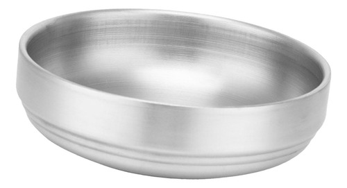 2 Plato De De Soja De Acero Inoxidable, Plato De 11cm