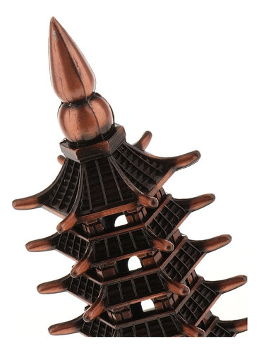 Modelo Torre Pagoda Fengshui Ornamento Accesorios De Oficina