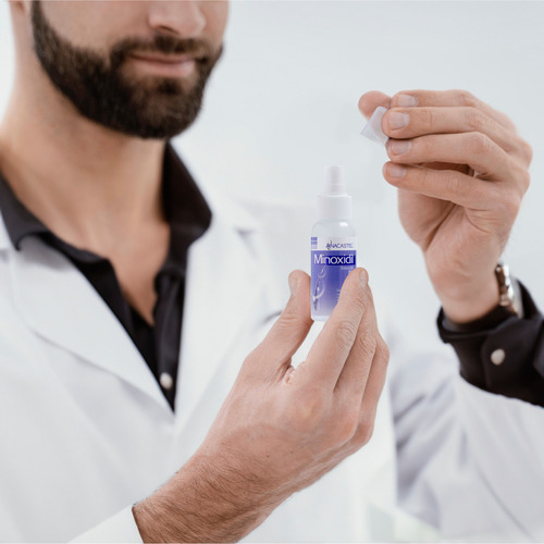 Imagen 2 de 8 de 2 Piezas Spray Anacastel Minoxidil 5% Cabello Y Barba 60 Ml