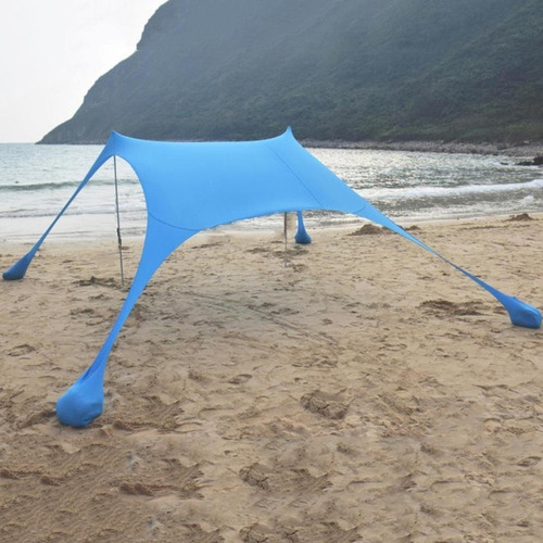 Carpa De Playa Portátil De Licra Para Acampar Al Aire Libre