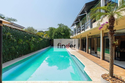 Imagem 1 de 24 de Casa À Venda No Jardim Guedala, Projetada Por Engenheiro, 456 M², Piscina, Fitness, Área Gourmet, Varanda, 4 Suítes E 3 Vagas. Rua Araxiá - Ca0981