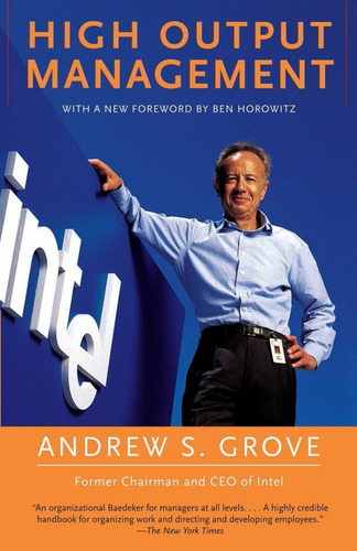 Libro High Output Management - Andrew S. Grove - En Stock