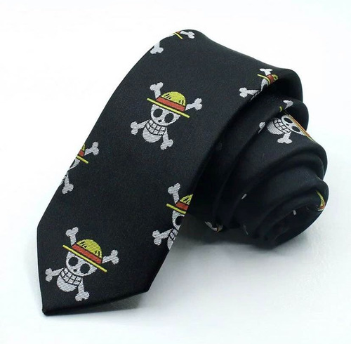 Corbata Logo One Piece Accesorio Ánime Regalo Kawaii