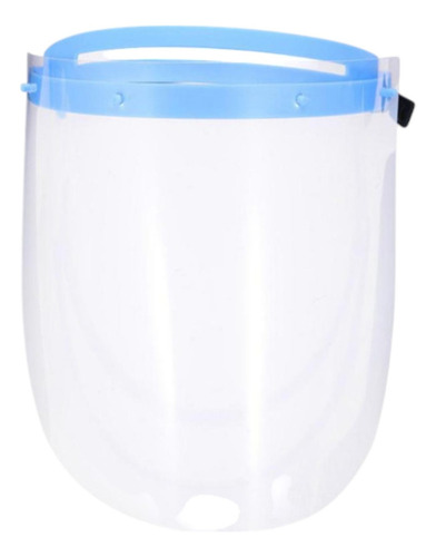 Kit Com 10 Máscaras Protetor Facial C/ Elástico, Articulável