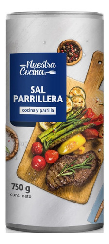 Sal Parrillera Nuestra Cocina 750 G