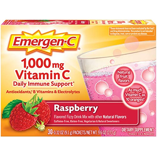Emergen-c 1000mg Vitamina C Powder, Con Ckq4x