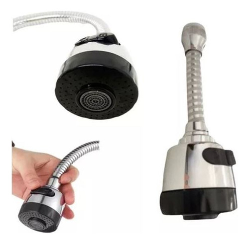 Extensión Flexible Grifo De Agua Flex 360 Lavaplatos Baño