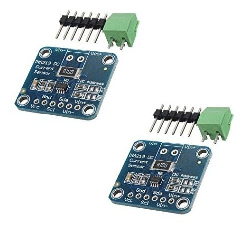 Hiletgo 2pcs Ina219 I2c Bidireccional De La Corriente Contin