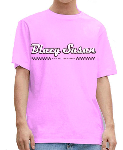 Playera Personalizable 4 20 Blazy Susan Pink Rolling Papers