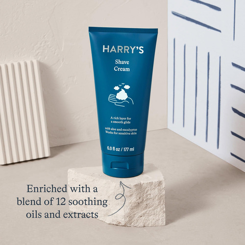 Harry S Crema De Afeitar Para Hombres Con Eucalipto Paquet