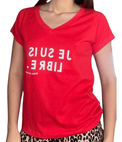 Remera Zueka Je Suis Para Mujer - Estilo Y Comodidad